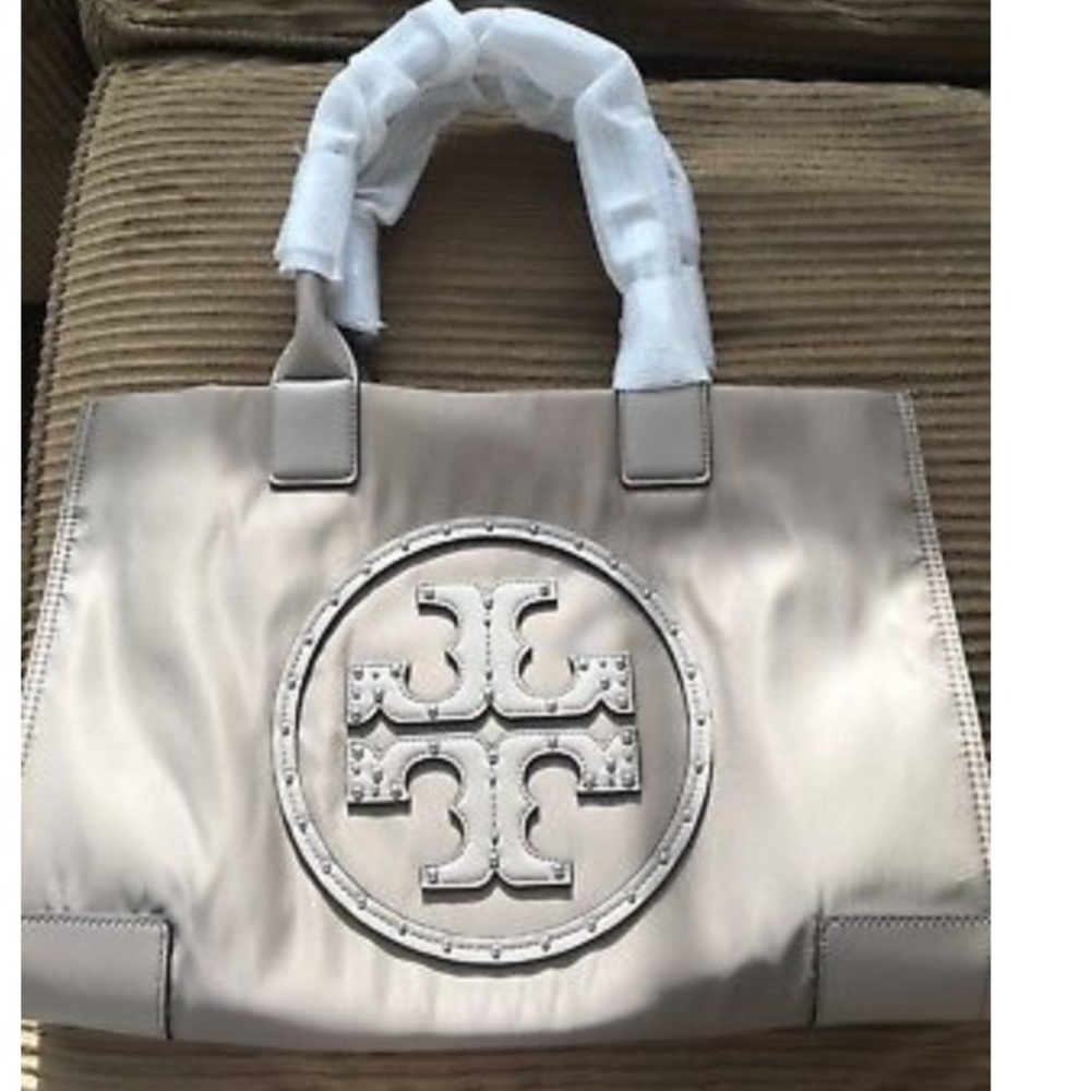 Tory Burch Ella Stud Logo Tote